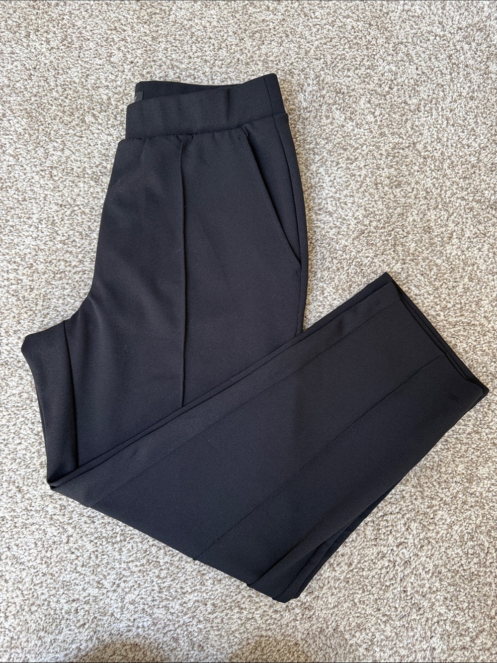 LOFT Petite Black Dress Pants - Tailored Stretch Comfort